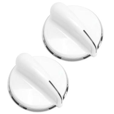 Imagem de 2 peças WE01X20378 Botão de controle para secadora de roupas adequado para GE DBXR463EG6WW DWXR483EG6WW GTDX180ED2WW GTDP220EF1WW GTDX180ED0WW GTWN2800D1WW GHDP490EF1WW Peça de substituição de máquina