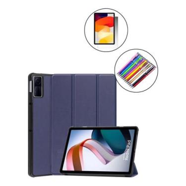 Imagem de Kit Capa Smart + Pelicula + Caneta Para Redmi Pad Se 11 - NoBrand