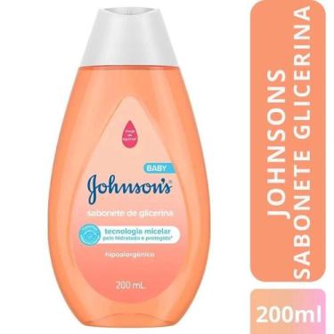 Imagem de Sabonete líquido de glicerina hipoalergênico 200mL Johnsons Baby, 1, 2
