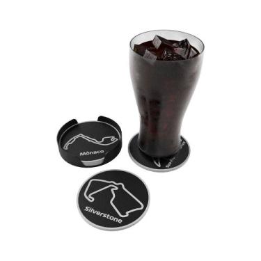 Imagem de Kit 4 Porta Copos PLA Fórmula 1 Criativo para Fãs de Corrida - SupriMa