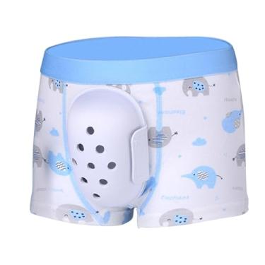 Imagem de Kokiya Cueca protetora pós-cirúrgica de circuncisão, roupa íntima de fricção, proteção de pano, cirurgia de prepúcio para adolescentes, Tamanho 160