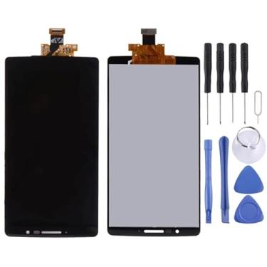 Imagem de YUNCHAO Acessórios telefônicos (LCD original + painel de toque original) Conjunto do digitalizador para LG G GTYLUS LS770 H631 H540 6635 (preto) Substituição do telefone celular