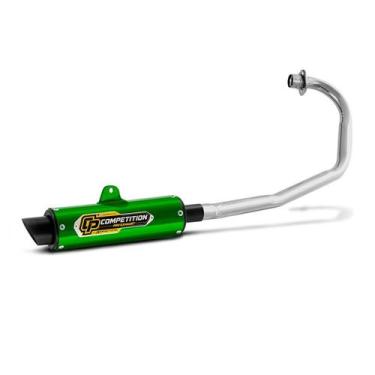 Imagem de Escapamento Pro Tork Competition Curva Cromada Moto Honda Fan 160 Star