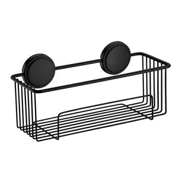 Imagem de Suporte para shampoo c/adesivo redondo preto fosco - Facile - Future