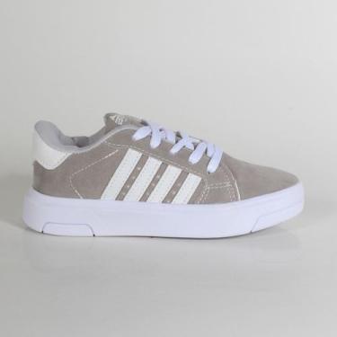 Imagem de Tênis Casual Infantil Masculino Batatinha 2007 Caramelo, Gelo, 504, 34