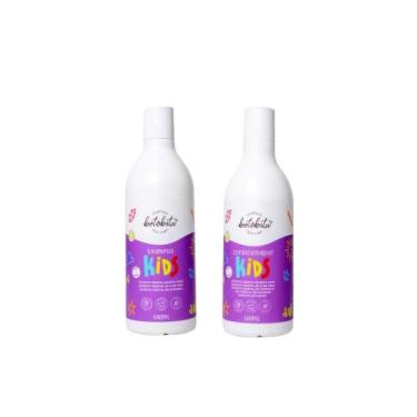 Imagem de Kit betobita kids shampoo condicionador hidratação hair