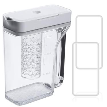 Imagem de DA97-17395B Conjunto de tanque de água de geladeira para jarro de água para substituição de porta de geladeira, compatível com RF28R6301SR/AA RF28R7351DT/AA RF22R7351DT/AA RF23R6301SR/AA