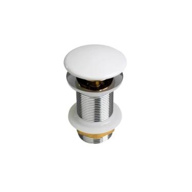 Imagem de Pingoo.casa, Valvula de Escoamento para Cuba de Apoio de Banheiro - Branca