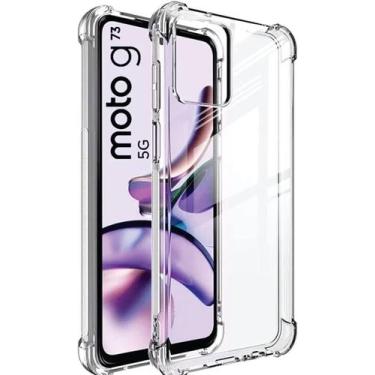 Imagem de Capa Capinha Motorola G73 Anti Impactos Transparente - MBOX