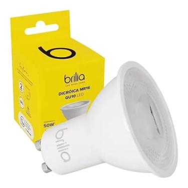 Imagem de Lâmpada Led Dicroica 7W Dimerizável MR 16 - Brilia - Branco quente - 2700k - 525lm - 220V
