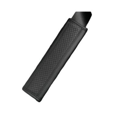 Imagem de Capa De Ombro Para Cinto De Segurança De Carro Em Couro PU Com Relevo,