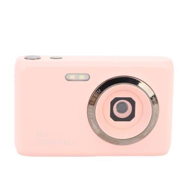 Imagem de Acouto 4K 64MP Auto Focus Câmera Digital 16x Digital Zoom 2,7 Polegadas Tela 1080p Gravação de Vídeo Câmera de Viagem Compacta Com Bateria de 750mAh para Iniciantes Fotografia de Viagem (Róseo)