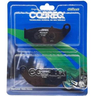 Imagem de Pastilhas Freio Traseiro Xre 190, Twister, Cb 190, Cb 250 F - COBREQ