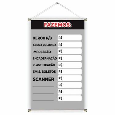 Imagem de Banner pronto Xerox BA 460 medida 45x70 cm arte Pronta