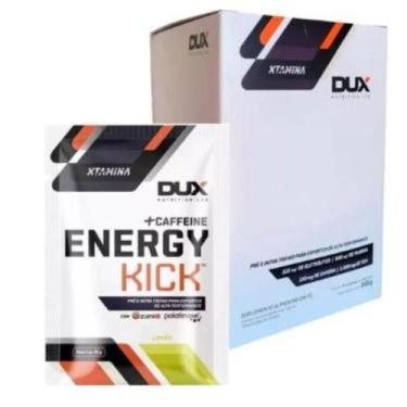 Imagem de Energy Kick Caffeine Dux Nutrition(Cx C/10Sachêsde35G)-Limão