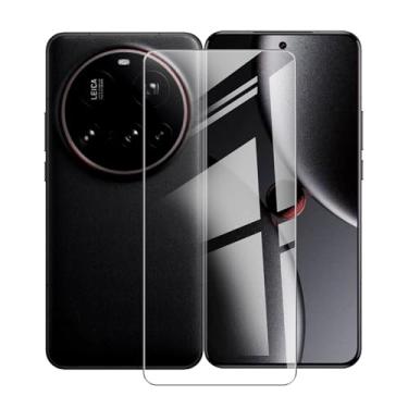 Imagem de KJYFOANI Película protetora de tela temperado para Xiaomi 15 Ultra, [1 unidade] de alta transparência [dureza 9H] [livre de bolhas] Película protetora de vidro temperado para Xiaomi 15 Ultra de 6,73