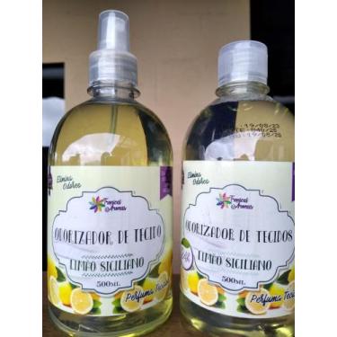Imagem de Agua Perfuma Odorizador de Tecidos Roupas cerejeira bambu maça Lojas C