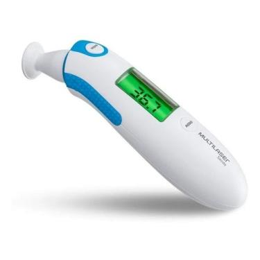 Imagem de Termômetro Digital Laser Infravermelho Ouvido Testa Cores - Multi
