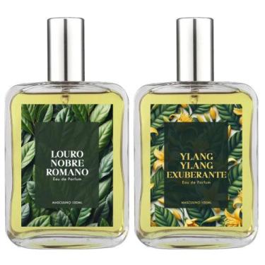 Imagem de Kit Perfume Masc. Louro Nobre E Ylang Ylang Exuberante 100Ml - Essênci
