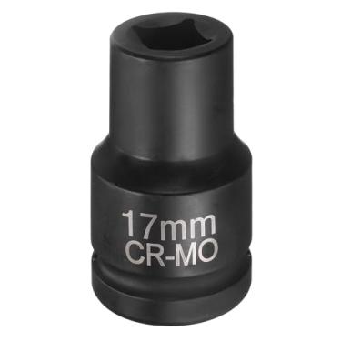 Imagem de HARFINGTON Soquete quadrado de 4 pontos, acionamento de 2,5 cm, soquete de impacto quadrado métrico CR-MO, luva de roda padrão, ferramenta pneumática para reparo de automóveis, manutenção mecânica