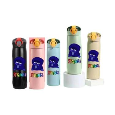 Imagem de Garrafa De Água Esportiva Isolada Sprunki De Grande Capacidade 460ML D