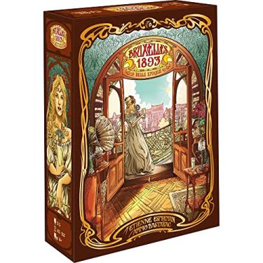 Imagem de Geek Attitude Games Bruxelles 1893 Including Belle Epoque Expansion - Worker Placement & Bidding Strategy Board Game, Ages 14+, 2-5 Players