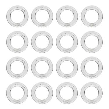 Imagem de Kit 100 Unidades de Argolas Pequenas 2,3cm Incolor Para Artesanato - R