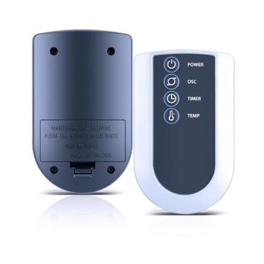 Imagem de WDZP Substituição do controle remoto do ventilador para ventiladores de pedestal Lasko 2033674 S18610 S18965 S16612 S16614 (4 botões)