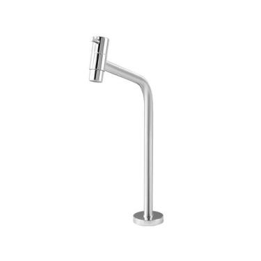 Imagem de Torneira de banheiro monocomando alta Aurá Pingoo.casa - Prata