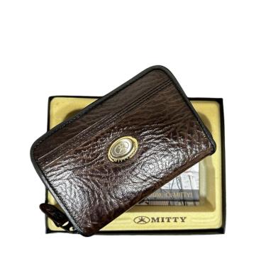 Imagem de Carteira Unisex Com Ziper De Couro Mitty - Z1 Cf
