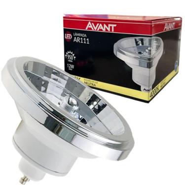 Imagem de Lampada Led AR111 12W Branco Neutro 4000K GU10 Foco 12 - Avant