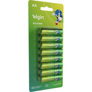 Imagem de Pilha Alcalina Pequena AA (7908412543951) - ELGIN