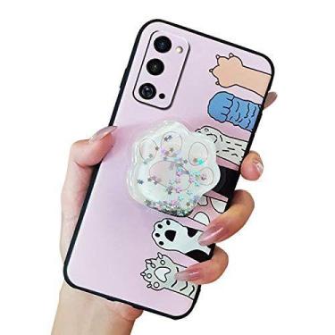 Imagem de Capa de telefone SINQERISHT Cute Cartoon Silicone para Samsung A32 4G