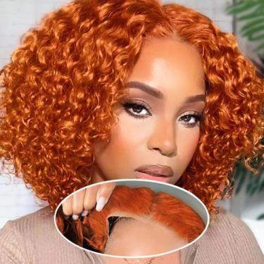 Imagem de Peruca ISWEET HD sem cola, cabelo humano pré-arrancado, encaracolado, 