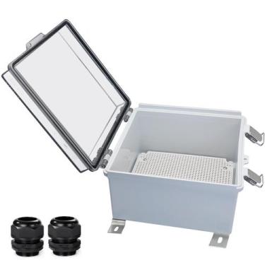 Imagem de Caixa de junção elétrica externa à prova de intempéries YETLEBOX IP67