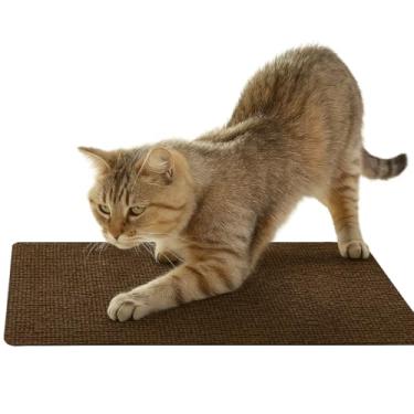 Imagem de Arranhador Adesivo Premium: Sofá, Cama Para Gatos - Protetor Pet Premium(CARAMELO,50X50cm)