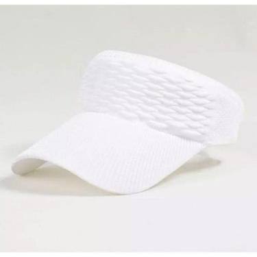 Imagem de Chapéu Feminino Respirável De Cor Sólida Com Viseira E Aba Longa - oem