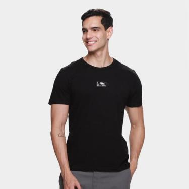 Imagem de Camiseta Forum III Casual Masculina, Preto, GG