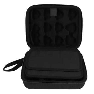 Imagem de Pilipane Game Controller Hard Shell Carrying Case Durable EVA Protective Storage Bag Portable Organizer for Travel Gamers Black