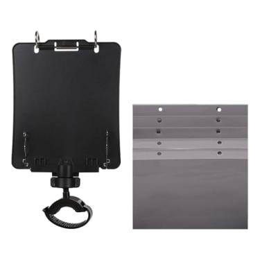 Imagem de Colaxi Lira para partitura de trompete, lira para banda marcial, acessórios para instrumentos, inclui 5 partituras, suporte ajustável para trompete