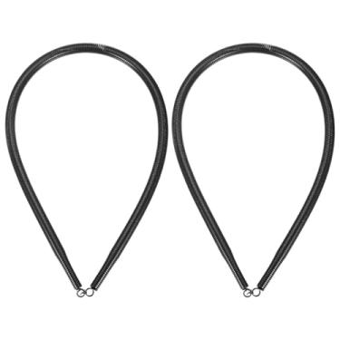 Imagem de HARFINGTON 2 peças dobrador de tubo de mola de PVC 17,1 mm OD 1000 mm de comprimento tipo C mola de dobra de tubo para dispositivos de dobra de tubos em energia hidráulica doméstica, preto