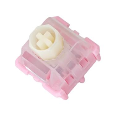 Imagem de Interruptores de teclado WS Flux HE Deep Clacky, interruptores lineares magnéticos pré-lubrificados, ajuste livre para teclado HE pré-viagem para teclado gamer de gatilho rápido (5 peças)