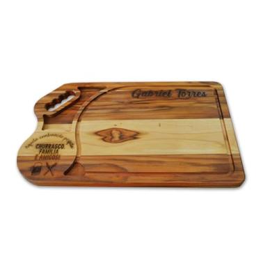 Imagem de Tábua de carne em madeira personalizada