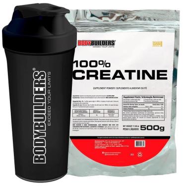 Imagem de Creatina 100% Pura 500g Refil + Coqueteleira - Bodybuilders-Unissex