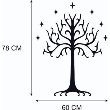 Imagem de Adesivo de Parede Decorativo Senhor dos anéis Geek Filme - V3 Shop