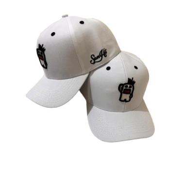 Imagem de Bone SunHot Aba Curva "Big Mouth" Branco