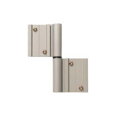 Imagem de DOBRADICA ENCAIXE DUPLA FOSCO LINHA 42 DOB-704 113mm PORTA GIRO