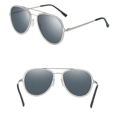 Imagem de Óculos de Sol Esportivos Femininos com Lentes Espelhadas e Proteção UV400 para Dirigir, Modelo T1