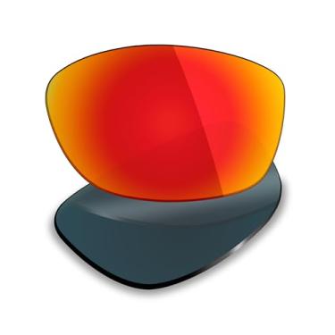Imagem de Mryok Lentes de substituição para Arnette La Pistola AN4179 - Opções, Polarizado - Vermelho fogo, One Size