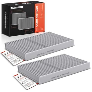 Imagem de A-Premium Filtro de ar de cabine de 2 peças com carvão ativado compatível com Toyota Tacoma 2024-2025, Tundra 2022-2025, Sequoia 2023-2025 e Lexus GX550 TX550h+ 2024-2025, LS500 LS500h 2018-2018-2025